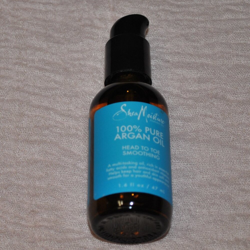 Shea Moisture 100% Pure Argan Oil 1.6oz Head to Toe Smoothing